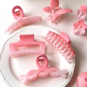 Kẹp tóc càng cua nữ style Hàn Quốc nhựa đủ size từ nhỏ lớn - Thắt Lưng Giá Tốt