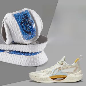 LINGMIAO | Shock Absorbing High Elasticity Breathable Anti-Odor Basketball Shoe Insoles