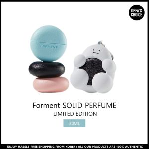 [PEBBLE LIMITED EDITION] FORMENT SOLID PERFUME with GIFT (COTTON HUGMON KEYRING)