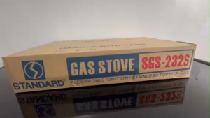 Standard SGS 232S Double Burner Gas Stove