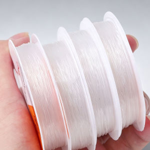 10/6Rolls 0.4-1mm Stretchy Elastic Beading Cord String Crystal Line Wire Thread for Jewelry DIY Making Bracelet Necklace Handmad
