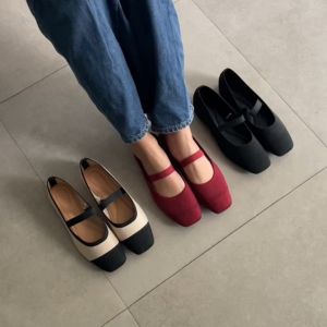 Blow Gia Mary Jane Flats Knit BLWF 0040