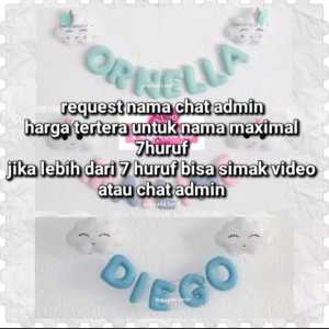 banner nama anak karakter awan bisa request nama