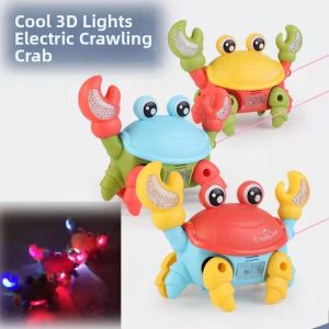 JUNENGLIANG | Light & Music Electric Pull Along Crab Toy