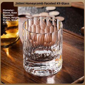 FLOWER MOO | Lead-Free Handcrafted K9 Crystal Whiskey Glass