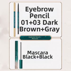 JIUQI | Waterproof Sweat-resistant Long-lasting Easy-to-use Natural Dual-head Eyebrow Pencil