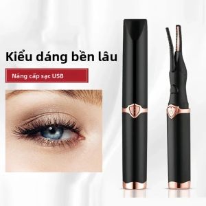 Máy Uốn Mi Làm Nóng Di Động 2 Trong 1 Với Lược Lâu Dài Kẹp USB Sạc 3 Tốc Độ Chế Độ Nhiệt Độ Dụng Cụ Làm Đẹp