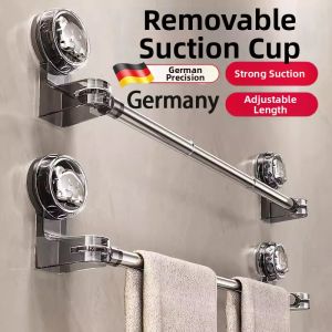 HUAZINIAO | No-drilling Extendable Bathroom Towel Rack