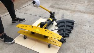 SWG-1 1 Inch Integral Manual Hydraulic Bender For Steel Bar Galvanized Pipe Bender Manual Type Heavy Duty Steel Pipe