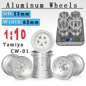 Brand New High Quality Materia Aluminum Wheels Rim Hub for 1:10 Tamiya CW-01 Chassis Lunch Box RC Car Toy Upgrade Accessories