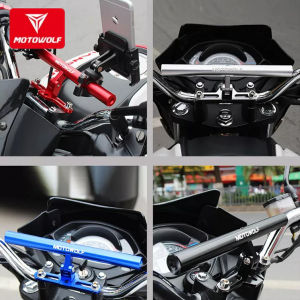 MOTOWOLF Braket Multifungsi Motor Extender Mounting PCX ADV Stang