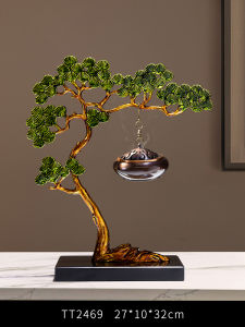 Enameled Color Welcoming Pinecone Hanging Entrance Decor New Chinese Style Home Living Room Incense Burner Indoor Zen Sandalwood Burner