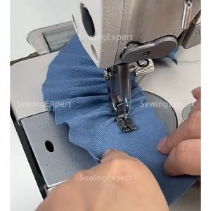 Sepatu S955 KERUT Model Baru Mesin Jahit High Speed / Sepatu Kerut Kain Tipis dan Sedang Mesin Highspeed Industri Jarum 1 Ruffle Shirring Typical Jack Brother