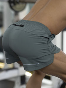 Quần Short Thể Thao Nam Nhanh Khô Ice Silk Ba Điểm Quần Short Bóng Rổ Thể Thao Thoáng Khí Mùa Hè 2025 Quần Thể Thao Tập Luyện