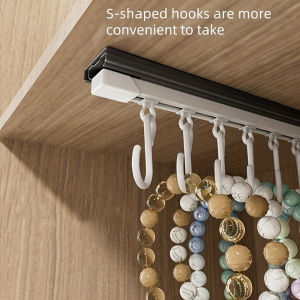 Jewelry Holder Shelf Jewelry Display Rack Wall-mounted Jewelry Storage Device Bracelet Necklace Rack Watch Key Storage Rack