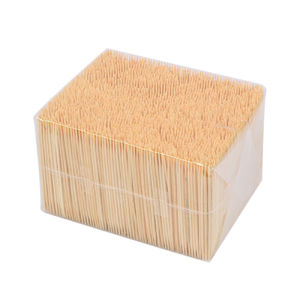 Bamboo Disposable Toothpicks for Meat and Fruit 3600 Pieces