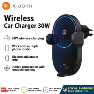 Xiaomi Mi Wireless Car Charger 30W Fast Charging Auto Clamp Phone Holder Quick Charge Mobile GPS Holder Car Gravity Bracket