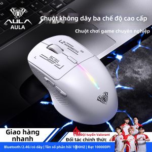 AULA | Bluetooth 3-mode Wireless Gaming Mouse Ergonomic