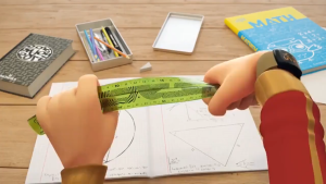 FAMILY'S CHOICE School Office Supply SOFE Ruler 30cm 2Styles