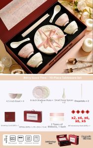 WUXIN | Aesthetic Elegant French Underglaze Tableware Set