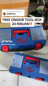 MODEL ISKU Tool Box Mini 12 Inch Kotak Perkakas Kecil 30 14 12cm H&L ORIGINAL Kotak Alat Multifungsi