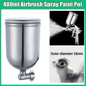 Professional Pneumatic Airbrush Gravity Feed 400ML Cup Air Tools Paint Spray Car Auto Furniture Painting Sprayer Repair Tool with Gravity Feed