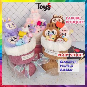 🔥Toyss Labubu Bouquet graduate Bouquet Bunga Konvokesyen Murah Bouquet Flower Convo Flower Bunga Graduation Boquet 小熊花束