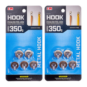 Móc Treo Tường Bằng Thép Không Gỉ Mini Móc Dán Không Cần Đục Lỗ Móc Treo Bằng Kim Loại Không Để Lại Dấu Vết Cho Phòng Tắm Móc Treo Bằng Thép Không Gỉ 5 Cái