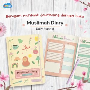 Buku Muslimah Diary Daily Planner Arasy