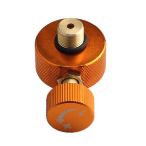 Outdoor Stove To LPG Tank Adapter Connector Practical Gas Furnace Conversion Head Zinc Alloy Camping Stove Accessories