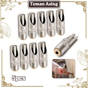 5Pcs Alat Minum Hewan / Stainless Babi Niple Drinker