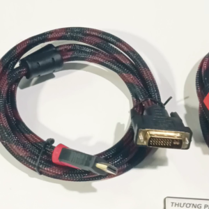 Cáp HDMI ra DVI dài 1.5m: Chuẩn DVI-D (Chân kim 24+1)