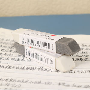 【Free Shipping】Student Matte Eraser Ball Point Pen Brush Pen Sand Eraser Office School Supplies Correction Supplies