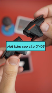 Nút bấm chơi game cao cấp DY05 - Trigger cao cấp - Lực bấm nhẹ nhạy mượt - Lắp được ốp lưng