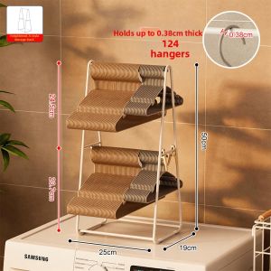 BANGJIE | Portable Metal Clothes Rack for Balcony Table