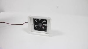 12V/24V Strong Low Noise Wind RV Vent with Fan Side Air Exhaust for Trailer Caravan Camper Automobile Waterproof Outlet