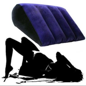 INFLATABLE TRAVEL PILLOW MULTIFUNCTIONAL BODY PILLOW LUMBAR YOGA PILLOW TRAVEL POSITIONS SUPPORT AIR CUSHION TRIANGULAR PILLOWS24