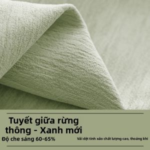 JINCHAN | Rèm Cửa Phòng Khách Phòng Ngủ Chất Liệu Chenille Jacquard