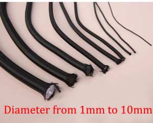 5M Black Elastic Cord Shock Rope lastic Cord Bungee Cords Bungee Cord Nylon Elastic Cord for DIY Jewelry Making Clothesline Camping Swings Pendants Shoelaces