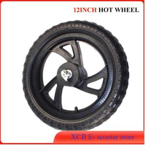 Special Wheels for Childrens Balance Car Solid Non-Inflatable Wheels Bicycle Accessories 12-Inch Foam Wheels Plastic Tires
