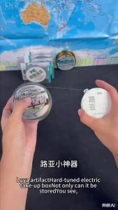 Máy Cuốn Dây Câu Điện Mini 50g S2 Di Động Vận Hành Đơn Giản Cắt Dây Cho Dây PE Carbon Dụng Cụ Câu Cá