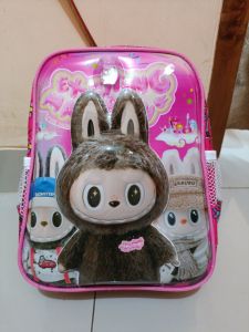 TAS SEKOLAH ANAK WANITA UNICORN PAUD 3D NYALA SATU RUANG