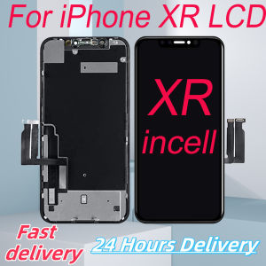 Grade AAA++ for iPhone XR LCD Screen Replacement 6.1 Inch Frame Assembly Display 3D Touch Screen Digitizer with Repair Tools