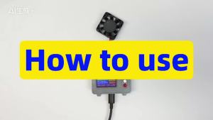Aideepen | Mini Portable Power Supply 5W with HD Color Display Adjustable Voltage DC-DC Buck-Boost Converter for Electronics DIY