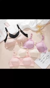 C8062 เสื้อในคนแก่ ผ้าคอตตอน เต้าใหญ่คัพ C มี 3 ตะขอ ผ้านิ่มใส่สบาย ของส่งจากกรุงเทพ