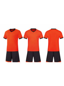 Childrens Football Training Kit Breathable Sweat Absorbent Sportswear Short Set Performance Shirt Pants for Boys And Girls