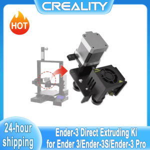 Creality | CREALITY Direct Drive Extruder Kit for Ender 3/ Ender-3 Pro - Upgraded 42-40 Stepper Motor Hotend with 1.75mm Fan Cables