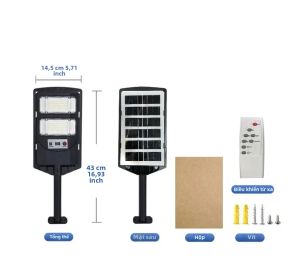Đèn Tường Năng Lượng Mặt Trời LED Có Cảm Biến Hồng Ngoại 30000mAh Chiếu Sáng Ngoài Trời Bền Bỉ Chống Nước Dùng Cho Sân Vườn Hiên Nhà Đường Phố - Đèn Năng Lượng Mặt Trời Siêu Sáng
