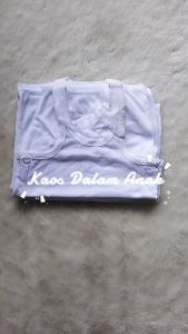 12 Pcs Kaos Dalam Anak Laki-laki Perempuan Kaos Kutang Anak Laki-laki Singlet Anak Lusinan Ukuran S M L XL XXL