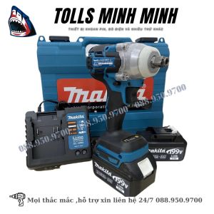 Máy siết bulong MKT Không chổi than cầm tay- Pin 10 Cell - Tặng phụ kiện như hình